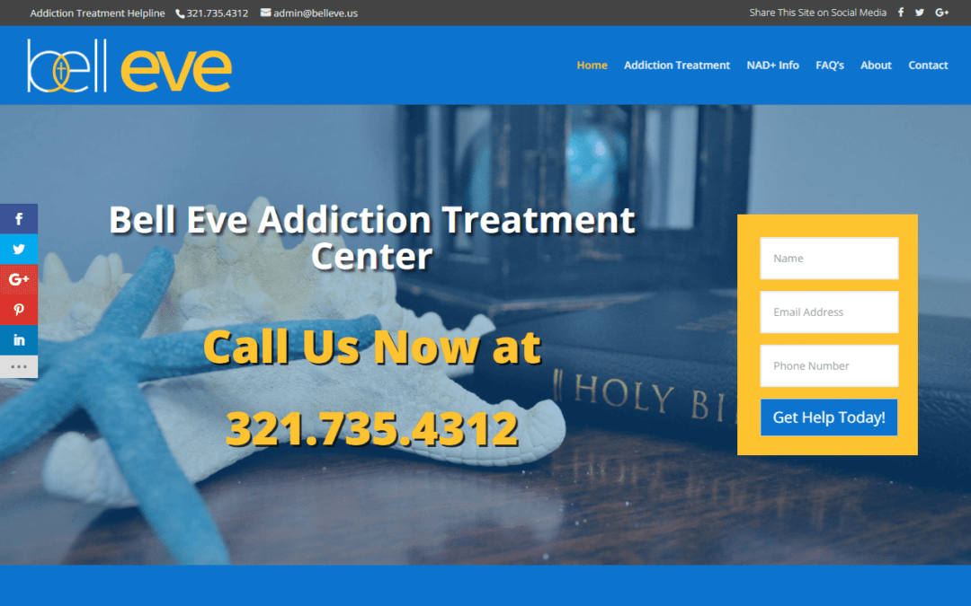 Bell Eve Addiction Treatment Center Website Design