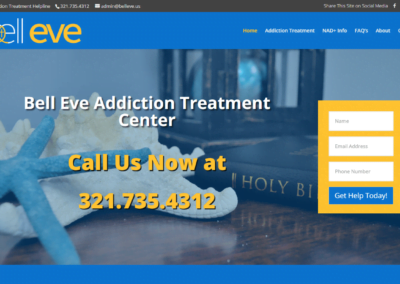 Bell Eve Addiction Treatment Center Website Design