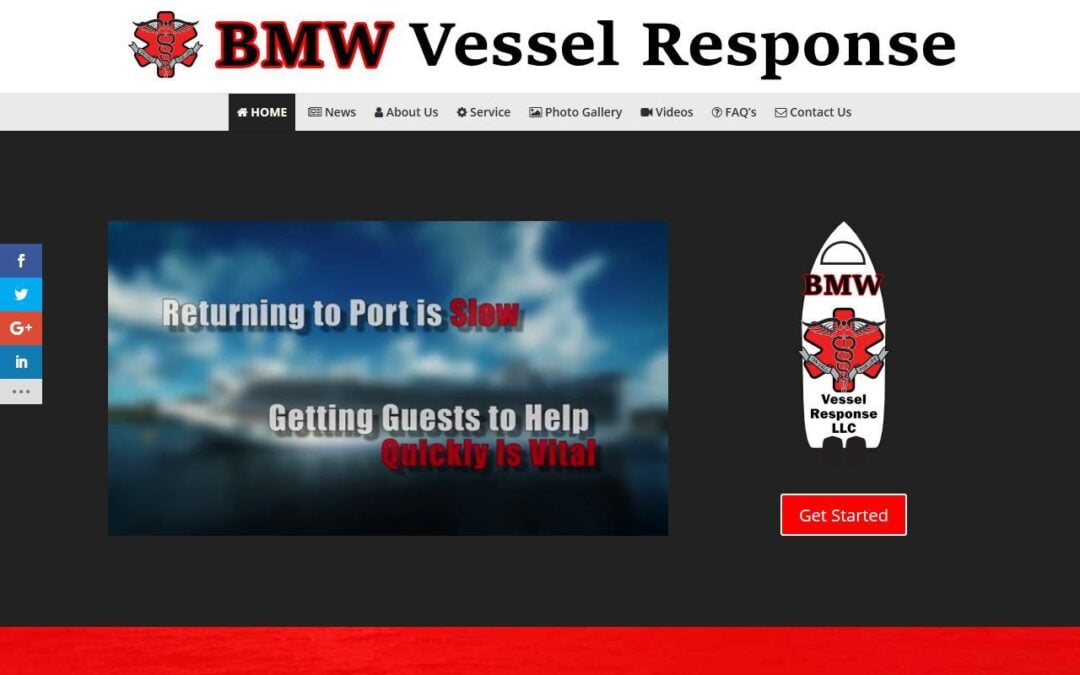 BMW Vessel Response WordPress Website Design Project