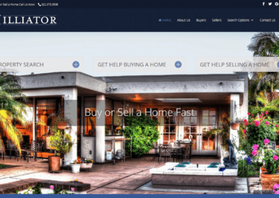 Zilliator Real Estate Professionals IDX Website Design Project