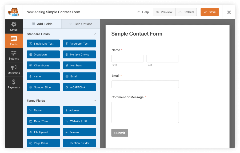 WP Forms WordPress Contact Form Plugin WP Forms WordPress Contact Form Plugin