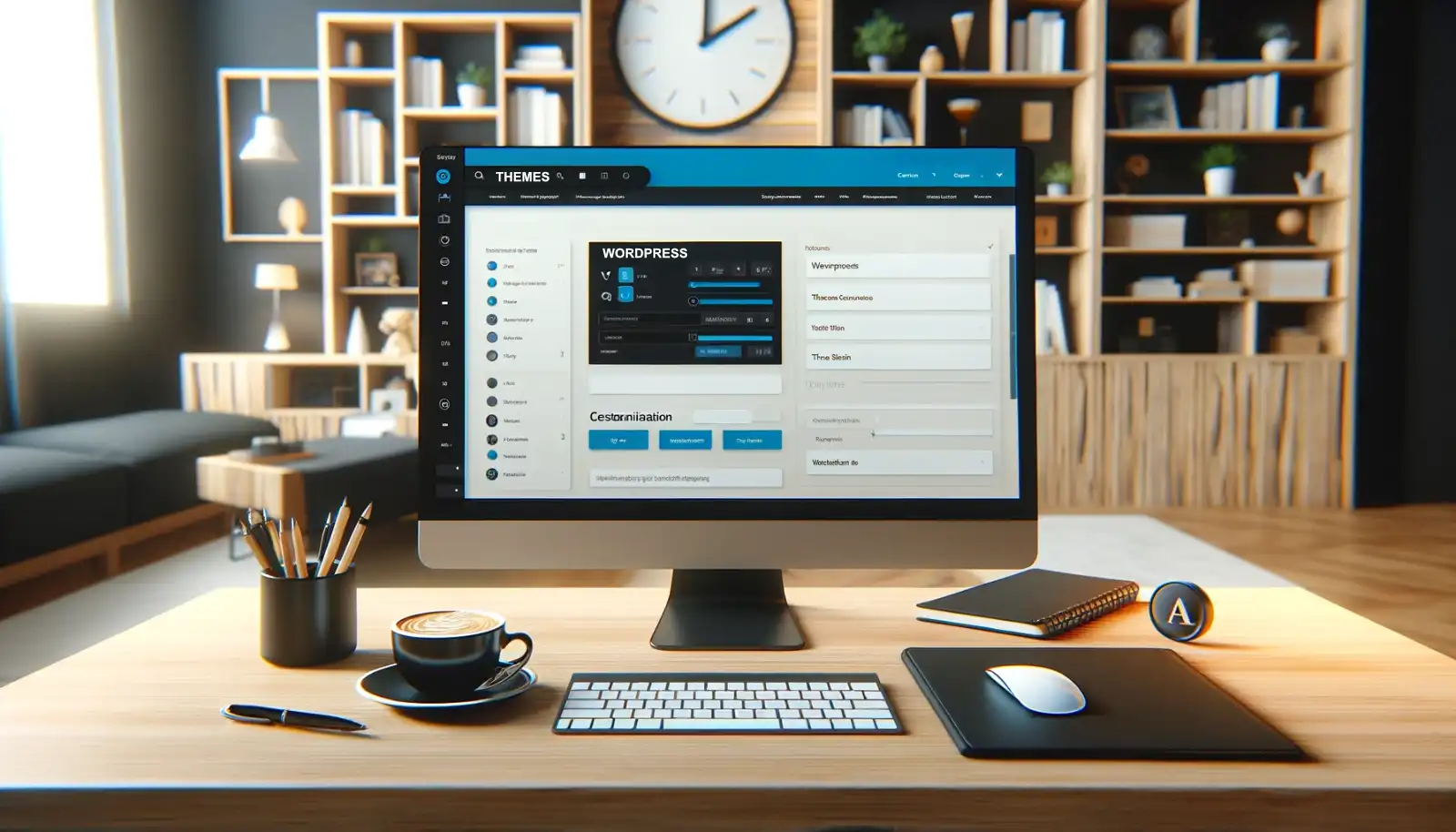 WordPress Dashboard on a Large Monitor WordPress Dashboard on a Large Monitor
